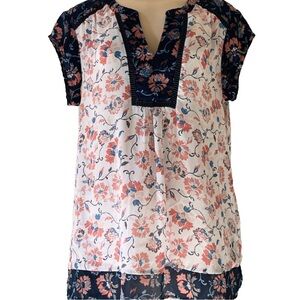 DR2 Floral Top - Medium
